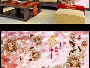 珠光宝气的背景图,探寻奢华背后的传奇故事